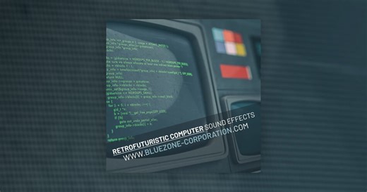 Retrofuturistic Computer Sound Effects by Bluezone