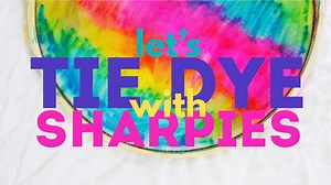 SHARPIE TIE DYE Have you ever tried the tie dye hack? Instructions: https://babbledabbledo.com/science-art-kids-sharpie-tie-dye-color-experiment/ | Babble Dabble Do