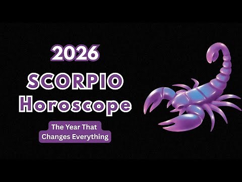 Scorpio 2026 Horoscope | Big Transformations, Love, Money & Destiny 🔮🔥