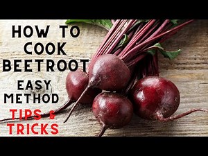 How to cook Beetroot easily | Tips and Tricks | Vegetarian Temptations