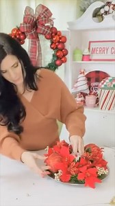 🎄✨ Elevate your holiday table with this beautiful DIY Christmas centerpiece made entirely from Dollar Tree finds—festive and budget-friendly! #DIYChristmas #DollarTreeDecor | Olivia's Romantic Home DIY