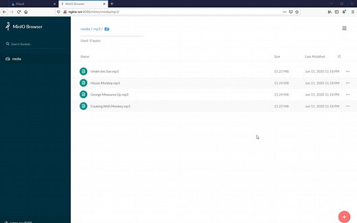 MINIO系列之二：部署MINIO4节点分布式服务并用nginx做Web负载均衡