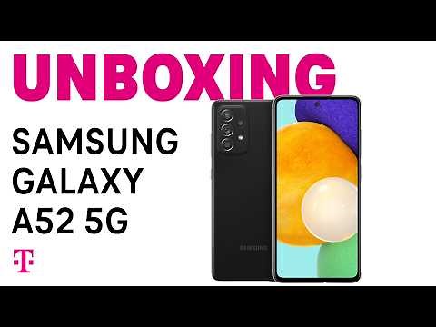Samsung Galaxy A52 5G Unboxing | T-Mobile
