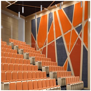 [Hot Item] Fireproof Acoustic Fiberglass Wool Wall Panel for Music Studio