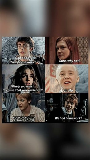 "Harry Potter Homework Meme 😂📚 Hogwarts Reactions You Can’t Miss! #FunnyMeme #HarryPotter #trending