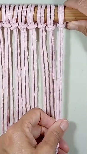 MakraJoy Ep1: Start Today a Pink Macrame Pillow/Cushion