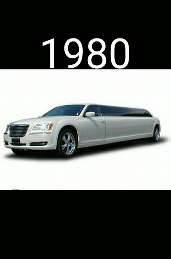 Evolution of Limousine car (1960-2023)