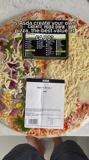 Asda Pizza Counter: Create Your Own Delicious Pizza