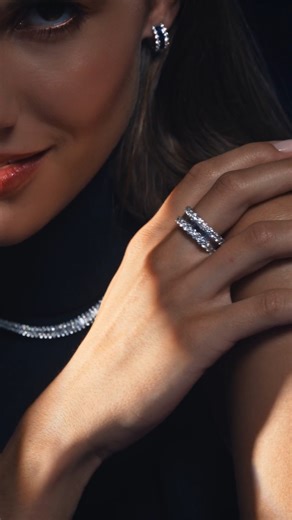 The Baguette Love Collection reflects the artistry of @BuchererFineJewellery through precise lines and luminous diamonds. Each piece captures the elegance of the season and the emotion of gifting. Discover jewellery created to awaken wonder.​ #HappyHolidays #AwakenWonder #Bucherer #BuchererFineJewellery | Bucherer USA