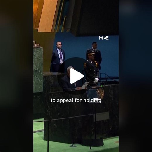 Palestinian President Mahmoud Abbas Calls for International Peace Conference at UN General Assembly