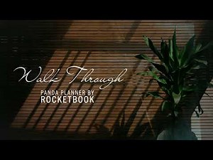 Panda Planner by Rocket Book Walkthrough