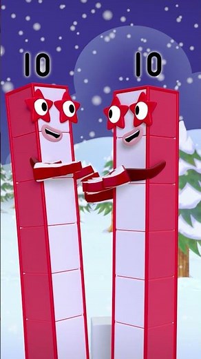 Number magic Christmas Song for Kids | Counting for preschool | Maths Cartoons #shorts