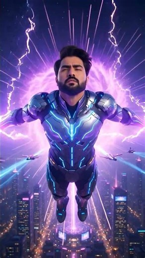 Superhero Breaks the Sound Barrier! ⚡😱 #Shorts#aivideo #cinematic