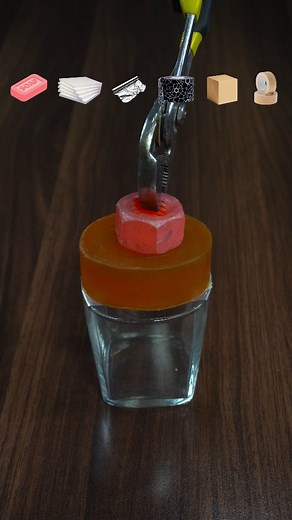 Red Hot Nut vs soap Styrofoam aluminum foil ductape cardboard Scotch tape what will happen next? . . . #experiment #satisfyingvideo #asmrsounds #viralvideo #trending #scince #hotball #nut #soap #everything | MRZ Experiments