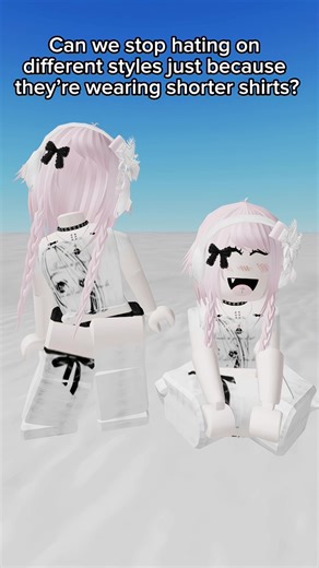 Funny how it’s ‘just a kids game’ until pixels in a crop top make “grown” men furious. If it’s just pixels, stop acting offended by them. Male avatars can be shirtless but a pixel crop top is ‘too much’? Be serious. #robloxfyp #robloxdrama #fyp #robloxavatar #robloxgirl