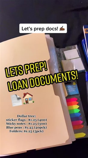 Part 1 of prepping loan docs for next day! How do you prep🤔 #loansigningagent #fyp #sidehustle #notarypublic #grwm #notarysigningagent #notarytiktok