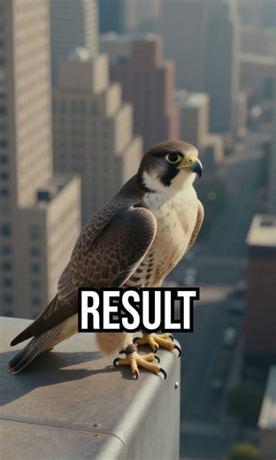Discover urban falcons! #Wildlife #Urbanization #Falcons