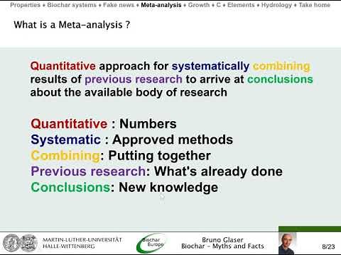 Biochar research - state of the art