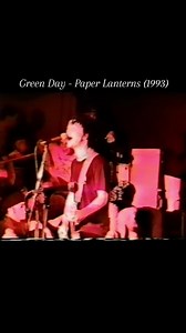 Throwing it back to January 12th, 1993 – Green Day at McGregor's, Elmhurst, Illinois. Here's a classic performance of 'Paper Lanterns' that shows how early on they were already making an impact! #greenday #billiejoearmstrong #trecool #mikedirnt | Green Day Italy - Italian Rage and Love