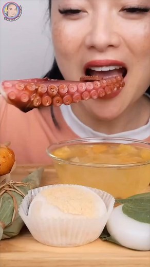 ❤️SAS❤️ on Instagram: "Are you team sweet or savoury? . #sasasmr #asmr #dessert #japanesedessert #mochi #octopus #dango #fyp #fypシ❤️💞❤️ #fypシ #fypig #fypage"