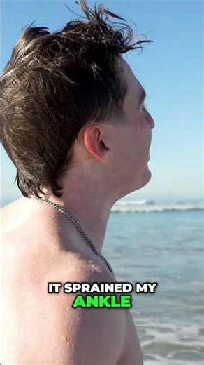 Beach Challenge Fails: From Sprained Ankles to Boogie Board Wipeouts! #shorts