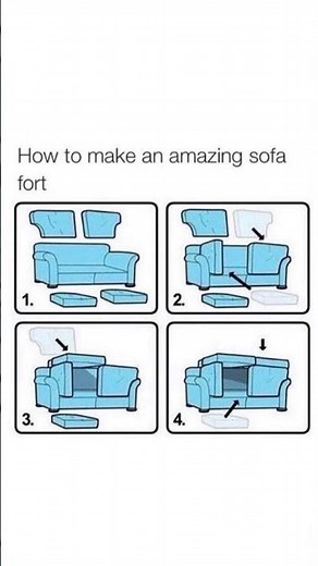 How To Make An Amazing Sofa Fort