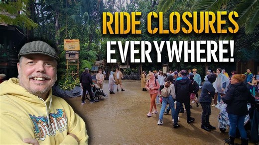 Shocking amount of ride closures at Disneyland Disneyland Construction