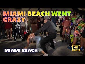 🎃🔥 MIAMI BEACH HALLOWEEN 2025 — THE CRAZIEST COSTUMES ON THE PLANET! 😱🌴 | 4K PARADE - RECAP