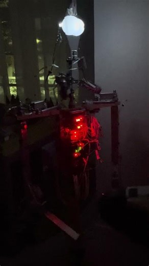 Самодельный аниматроник в работе! #homemade #animatronics #fnaf