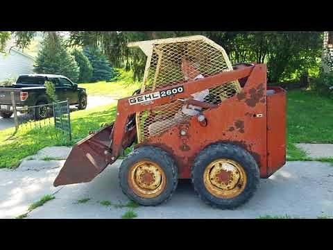 Gehl 2600 skid steer