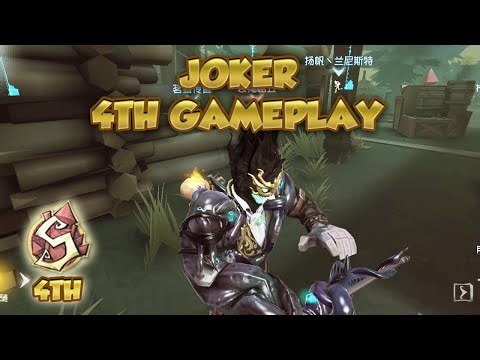 (4th Smiley Face) Joker 4th Gameplay | Identity V| 第五人格 | アイデンティティV