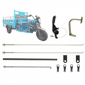 [Hot Item] Electric Tricycle Hand Brake System Brake Rod Shaft Double Side Clamp Stamping Hardware Accessories Brake