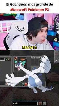 The best Poké Rod in Minecraft Pokémon #rubius #pokemon #minecraft