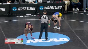 125 | Caleb Smith takes the SV-1 win with a takedown 💪 Smith defeats Babin, 3-0. | Nebraska Wrestling
