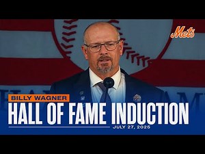 Billy Wagner Baseball Hall of Fame Speech FULL