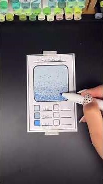 Easy Snow Effect With Alcohol Markers ❄️ (Beginner Friendly Tutorial)