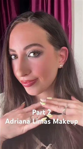 Adriana Limas makeup tutorial #tiktok #foryou #makeup #adrianalima #model #glam #beauty #girls #fyp