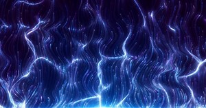 Blue Stream Lines Flow