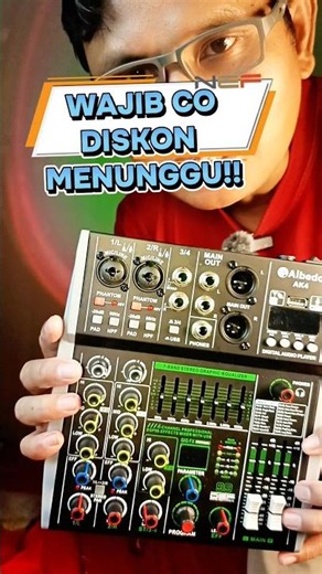 AIBEDO AK4 is a recommended audio mixer with 99 DSP and EQ, with a quiet, anti-hiss sound.