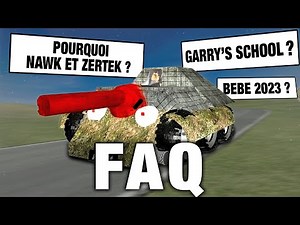 VOUS ALLEZ TOUT SAVOIR / FAQ 2023 #1 sur Gmod DarkRP
