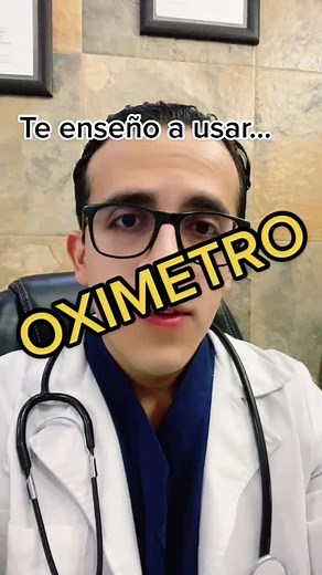 Tutorial de uso del oxímetro de pulso para una correcta medición de la oxigenación