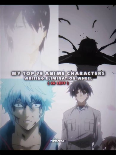 Anime Characters Elimination Wheel: Ginko vs Ulquiorra