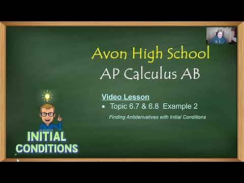 Avon High School - AP Calculus AB - Topics 6.7 and 6.8 - Example 2
