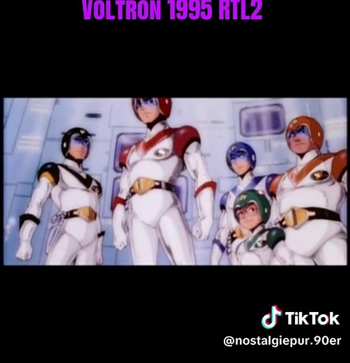 „Voltron“ 19. Mai 1995 RTL2 #90sthrowback #nostalgie#intro #trl2 #voltron
