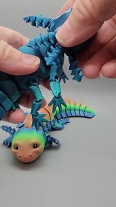 Articulated Happy Axolotl Toy Fidget Sensory Flexi Amphibian - Etsy