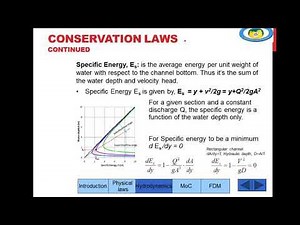 Specific Energy, Water Surface Profiles & Saint-Venant Equations | Open Channel Flow Explained