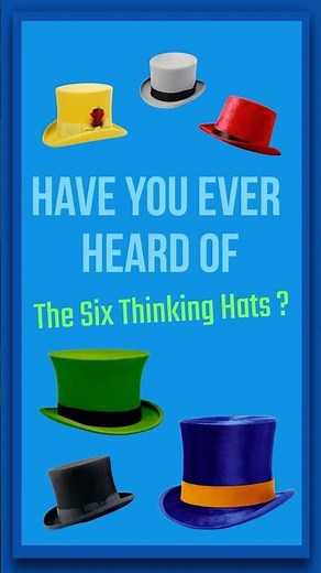 Six Thinking Hats By Edward De Bono: animated Summary
