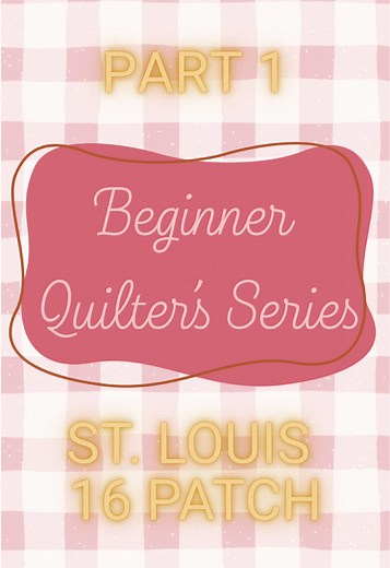 Easy 16 Patch Quilt Block for Beginners | 15 Minutes!