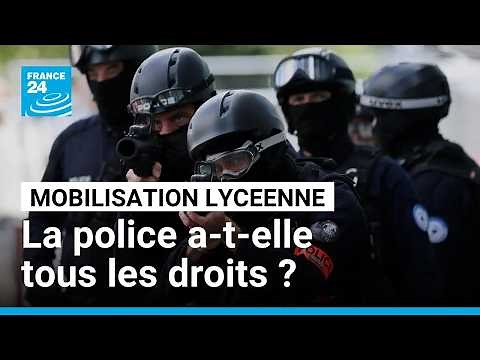 Mobilisations lycéennes : la police a-t-elle tous les droits ? • FRANCE 24