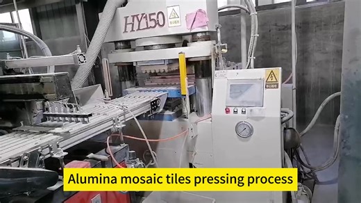 Wear Resistant Alumina Ceramic Hexagon Mosaic Tile 92 95 High Strength Industrial Ceramic Liner Plate for Mining Chute Hopper